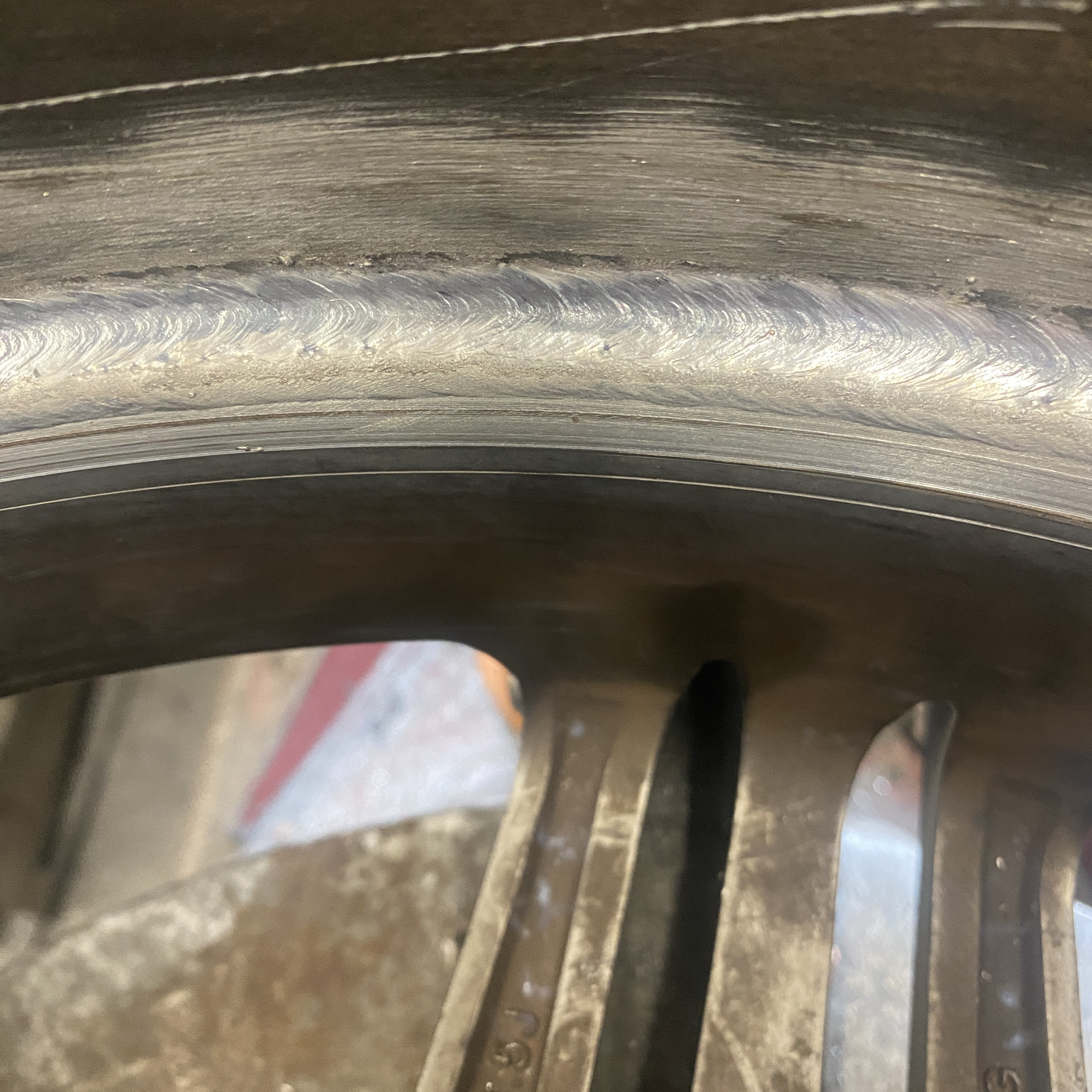 AMG velg versmald