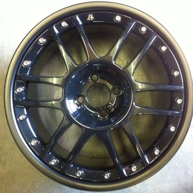 BBS 2 Delig Zwart HG & Rand Mat