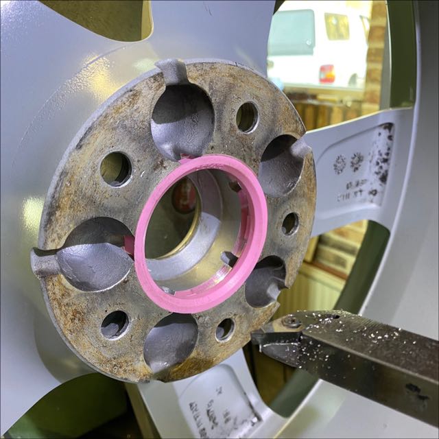 Centreerring Geplaatst