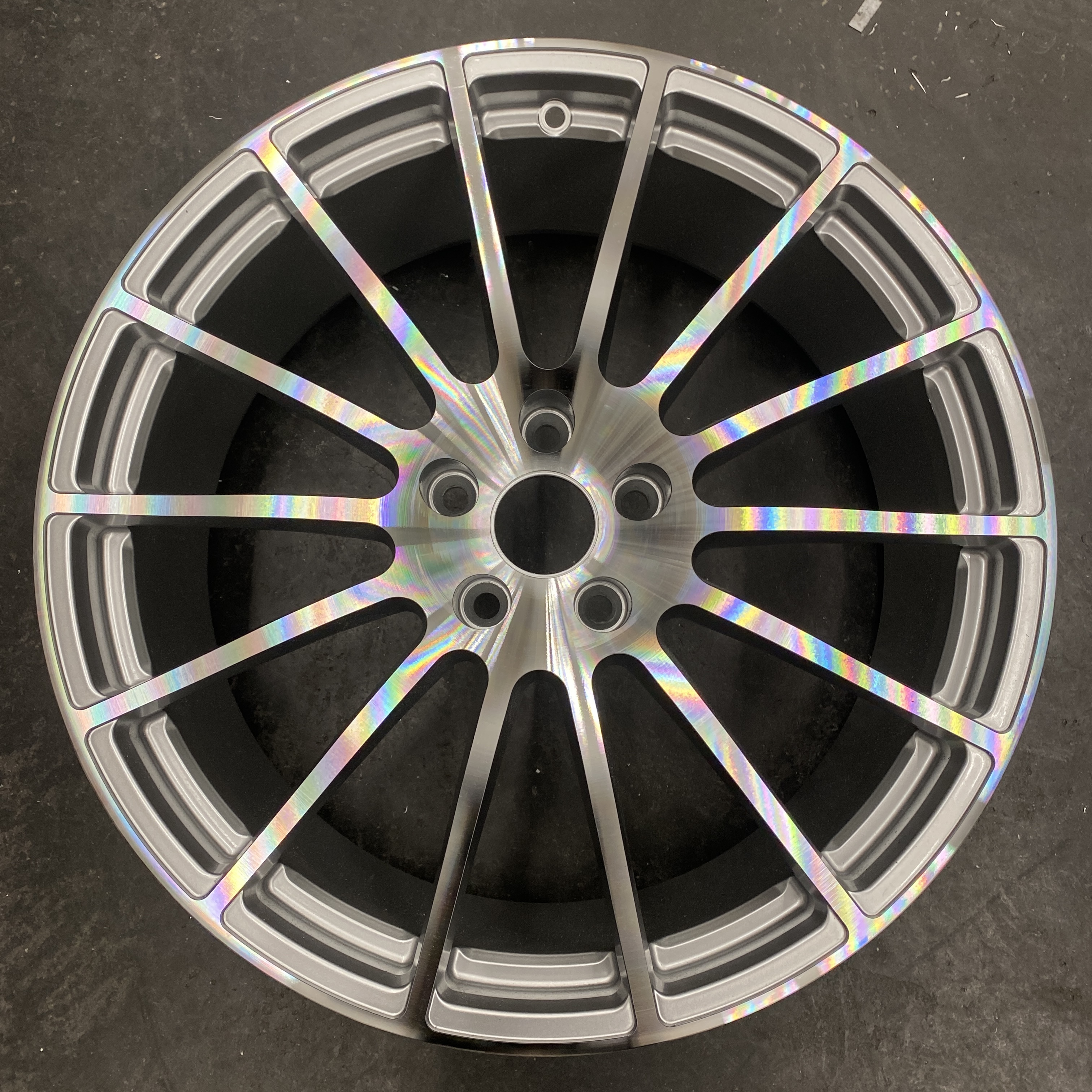 Maserati 20 inch Ghibli Speedline CNC Af- Gedraaide velg Wheelcare&reg;