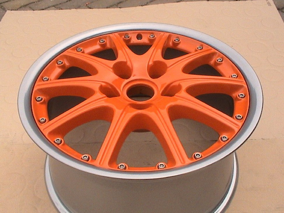 BBS Porsche Oranje